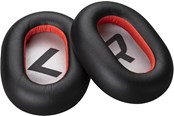 Telefon - Inne akcesoria - HP Poly Voyager 8200 Black Leatherette Ear Cushions (2 Pieces) (85Q42AA) - 85Q42AA