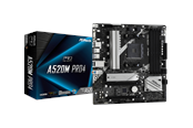 Plyta glówna - ASRock A520M Pro4 Płyta główna - AMD A520 - AMD AM4 - DDR4 RAM - Micro-ATX - 90-MXBDU0-A0UAYZ