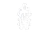 Kreatywne gry - Hama Ironing bead plate - Pop - 330