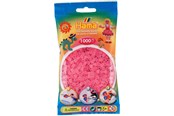 Kreatywne gry - Hama Ironing beads-pink-transparent 1000 pcs - 207-72