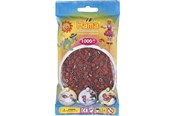 Kreatywne gry - Hama Ironing beads-Bordeaux red 1000 pcs - 207-30