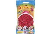 Kreatywne gry - Hama Ironing beads-hot red 1000 pcs - 207-29