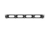 Zarządzanie kablami - Lanberg AK-1205-B - cable organizer - 1U - 19" - AK-1205-B