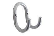 Wsporniki i zawiasy  - Home>it Coat hook double A3 - satin - 10015