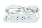 Zasilacz do komputera - Nordic Quality Power 5-way socket grounded (D) 5m Zasilacz do komputera - ATX - 80 Plus - KF-DB-05(grounded) 5M