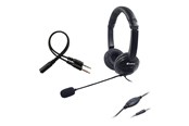 Słuchawki, zestaw słuchawkowy - Sandberg MiniJack Headset Saver - 326-15
