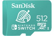 Karta pamieci - SANDISK Nintendo Switch microSD - 100MB/s - 512GB - Animal Crossing edition - SDSQXAO-512G-GNCZN