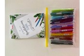 Przybory do pisania i rysowania - Pentel SES15-24 Brush Sign Pen Plastic cover - SES15-24