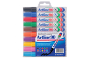 Przybory do pisania i rysowania - Artline EK90/10W Permanent ass farver - 10 pcs - EK90/10W