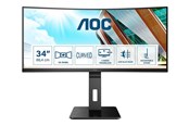 Monitor - 34" AOC CU34P2A - 3440x1440 (UWQHD) - 100Hz - VA - CU34P2A