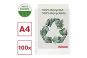 Koszulki, ofertówki i przekladki - Esselte Koszulki 100% Recycled Premium A4 MAXI - 627503
