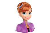 Lalka, mis i akcesoria - Disney Frozen 2 Basic, Anna, głowa do stylizacji fryzur - 77-32810