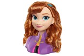 Lalka, mis i akcesoria - Disney Frozen 2 Basic, Anna, głowa do stylizacji fryzur - 77-32810