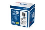Papier, papier fotograficzny i etykiety - Brother TZe 231 - Black on white - Roll (1.2 cm x 8 m) - TZE231M5