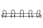 Wsporniki i zawiasy  - Home>it Coat rack P5 5-peg - black - 12174