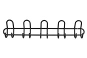 Wsporniki i zawiasy  - Home>it Coat rack C5 5-peg - black - 12204