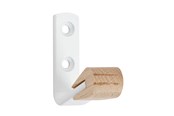 Wsporniki i zawiasy  - Home>it Small beechwood peg – white - 12708