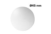 Wsporniki i zawiasy  - Home>it Wooden knob Ø45 – white - 12808