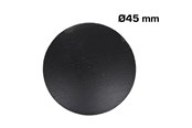 Wsporniki i zawiasy  - Home>it Wooden knob Ø45 – black - 12816