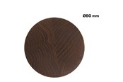 Wsporniki i zawiasy  - Home>it Wooden knob Ø90 - smoked oak - 12830