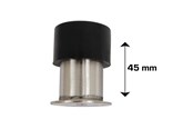 Wsporniki i zawiasy  - Home>it Door stopper floor Ø25 x H45mm - stainless steel - 13130