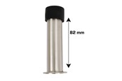 Wsporniki i zawiasy  - Home>it Door stop wall Ø19 x H82mm - stainless steel - 13136