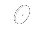 Przelaczniki - Lemvigh-Muller Cover for light fitting ø75 mm white - 414C7507
