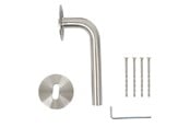 Wsporniki i zawiasy  - Home>it Door handle 16mm L handle DESIGN - stainless steel - 13302