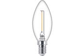 Zarówka LED - Philips Żarówka światła LED Classic Candle 1.4W/827 (15W) Clear E14 - 929002370101