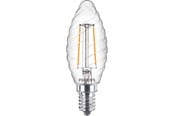 Zarówka LED - Philips Żarówka światła LED Classic Candle 2W/827 (25W) Clear E14 - 929001238555