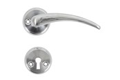 Wsporniki i zawiasy  - Home>it Brushed chrome door handle - 13382