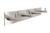 Wsporniki i zawiasy  - Home>it Coat rack stud with 4 pegs - stainless steel - 13434