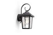 Lampy - Philips Buzzard zewnętrzna lampa ścienna, czarna - 915005309001