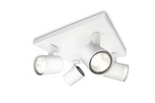 Lampy - Philips Runner plate/spiral white 4x50W 230V - 915004327801