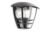 Lampy - Philips Creek zewnętrzna lampa ścienna, czarna - 915002790302