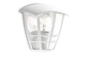Lampy - Philips Creek wall lantern white 1x60W 230V - 915002790402