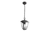 Lampy - Philips Creek Pendant Ceiling black 1x60W 230V - 915002790102
