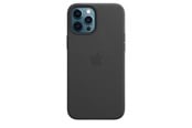 Telefon - Pokrowiec i etui - Apple iPhone 12 Pro Max Leather Case with MagSafe - Black - MHKM3ZM/A