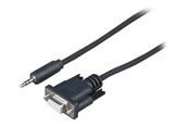 Kabel równoległy, szeregowy - Sony CAB-RSJA1 - serial cable - RS-232 - 50 cm - CAB-RSJA1