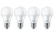 Zarówka LED - Philips Żarówka światła LED Standard 10W/827 (75W) Frosted 4-pack E27 - 929002306504