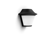 Lampy - Philips Serres zewnętrzny kinkiet, czarny - 915005554201