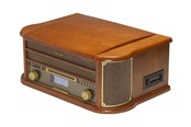 Systemy mikro i mini - DENVER MRD-51 - Retro music system - LP - CD - FM - DAB - Wood - MRD-51