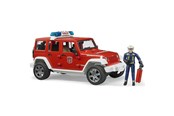 Samochody i pojazdy - Bruder - Jeep Wrangler Unlimited Rubicon Fire Dept - 02528