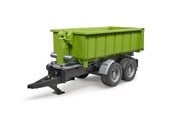Samochody i pojazdy - Bruder Roll-Off Container trailer - 02035
