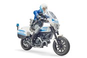 Samochody i pojazdy - Bruder bworld Motocykl policyjny Ducati Scrambler FT - 62731