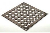Produkty odwadniajace - SSI-METALINDUSTI ApS Hf grating square 136 x 136 mm without frame - 1018