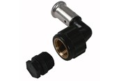 Systemy Alu pex - Henco bent 90° female iron adapter 63 x 2 - 6PK-6310-N