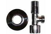 Zlacza - Megatherm Unite stop valve 12 x 38 with 77 mm rosette short version - 744388826