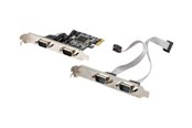 Adapter Sieciowy (karta sieciowa, serwer druku, itp.) - Lanberg PCE-DB9-004 - serial adapter - PCE-DB9-004