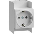 Komponenty do szaf sterowniczych i obudów - Hager Outlet schuko for din rail - SNS016